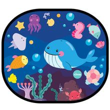 Load image into Gallery viewer, Bubble Cling Sunshade - Under the Sea (2 pcs)