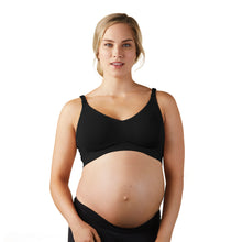 Load image into Gallery viewer, Bravado Designs Body Silk Seamless Nursing Bra Black - S
