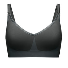 Load image into Gallery viewer, Bravado Designs Body Silk Seamless Nursing Bra Black - S