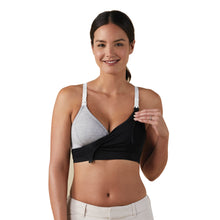 Load image into Gallery viewer, Bravado Designs Clip and Pump Hands-Free Nursing Bra Accessory - Black S