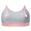 Bravado Designs Clip and Pump Hands-Free Nursing Bra Accessory - Dove Heather with Dusted Peony L