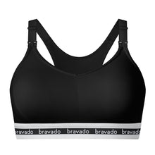 Load image into Gallery viewer, Bravado Designs Original Full Cup Nursing Bra - Black L