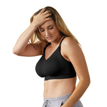 Load image into Gallery viewer, Bravado Designs Body Silk Seamless Nursing Bra - Black XS