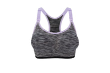 Load image into Gallery viewer, Bravado Designs Body Silk Seamless Rhythm Nursing Bra - Black Spacedye M