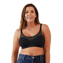 Load image into Gallery viewer, Bravado Designs Body Silk Seamless Sheer Nursing Bra - Black S