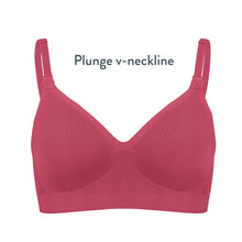 Load image into Gallery viewer, Bravado Designs Plunge Nursing Bra - Lipstick M