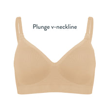 Load image into Gallery viewer, Bravado Designs Plunge Nursing Bra - Butterscotch L