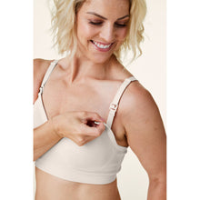 Load image into Gallery viewer, Bravado Designs Plunge Nursing Bra - Antique White L