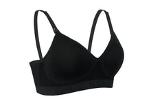 Load image into Gallery viewer, Bravado Designs Plunge Nursing Bra - Black L