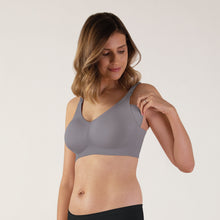 Load image into Gallery viewer, Bravado Designs Body Silk Seamless Nursing Bra - Sustainable - Silver Belle S
