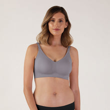 Load image into Gallery viewer, Bravado Designs Body Silk Seamless Nursing Bra - Sustainable - Silver Belle S