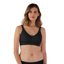 Load image into Gallery viewer, Bravado Designs Body Silk Seamless Nursing Bra - Sustainable - Black S