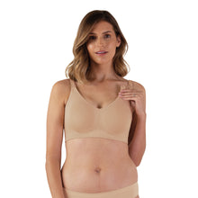 Load image into Gallery viewer, Bravado Designs Body Silk Seamless Nursing Bra - Sustainable - Butterscotch S