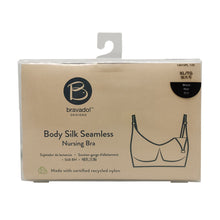 Load image into Gallery viewer, Bravado Designs Body Silk Seamless Nursing Bra - Sustainable - Black XL
