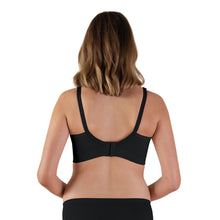Load image into Gallery viewer, Bravado Designs Body Silk Seamless Nursing Bra - Sustainable - Black XL