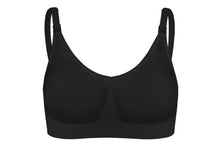 Load image into Gallery viewer, Bravado Designs Body Silk Seamless Nursing Bra - Sustainable - Black XL
