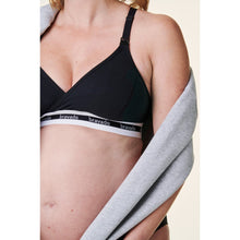 Load image into Gallery viewer, Bravado Designs Original Nursing Bra - Sustainable - Black L