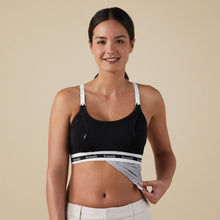 Load image into Gallery viewer, Bravado Designs Clip And Pump Hands-Free Nursing Bra Accessory - Sustainable - Black S