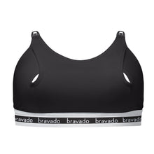 Load image into Gallery viewer, Bravado Designs Clip And Pump Hands-Free Nursing Bra Accessory - Sustainable - Black L