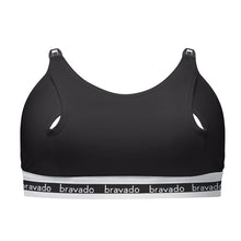 Load image into Gallery viewer, Bravado Designs Clip And Pump Hands-Free Nursing Bra Accessory - Sustainable - Black L