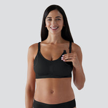 Load image into Gallery viewer, Bravado Designs 2 in 1 Pumping and Nursing Bra - Black XL