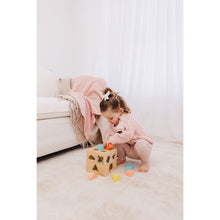 Load image into Gallery viewer, Bubble Wooden Shape Sorting Cube