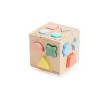 Load image into Gallery viewer, Bubble Wooden Shape Sorting Cube