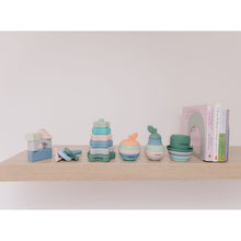 Load image into Gallery viewer, Bubble Silicone Star Stack & Play