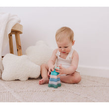 Load image into Gallery viewer, Bubble Silicone Star Stack & Play