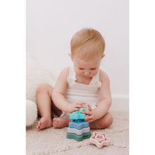 Load image into Gallery viewer, Bubble Silicone Star Stack & Play