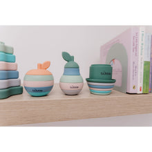 Load image into Gallery viewer, Bubble Silicone Stacking Apple Teether