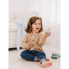 Load image into Gallery viewer, Bubble Silicone Stacking Apple Teether