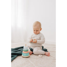 Load image into Gallery viewer, Bubble Wooden Bear Stacking Rings