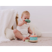 Load image into Gallery viewer, Bubble Wooden Bear Stacking Rings