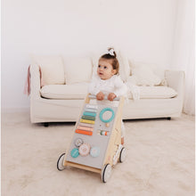 Load image into Gallery viewer, Bubble Wooden Activity Play Walker