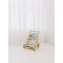 Load image into Gallery viewer, Bubble Wooden Activity Play Walker