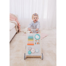 Load image into Gallery viewer, Bubble Wooden Activity Play Walker