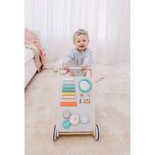 Load image into Gallery viewer, Bubble Wooden Activity Play Walker
