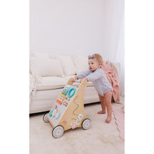 Load image into Gallery viewer, Bubble Wooden Activity Play Walker