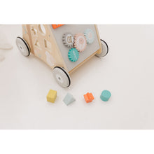 Load image into Gallery viewer, Bubble Wooden Activity Play Walker