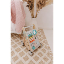 Load image into Gallery viewer, Bubble Wooden Activity Play Walker