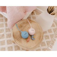 Load image into Gallery viewer, Bubble Silicone Pacifier Holder - Pink