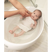 Load image into Gallery viewer, Bubble Cuddle Baby Bath with Bath Seat - White