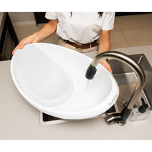 Load image into Gallery viewer, Bubble Cuddle Baby Bath with Bath Seat - White