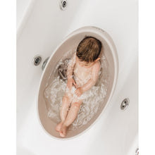Load image into Gallery viewer, Bubble Cuddle Baby Bath with Bath Seat - Taupe