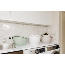 Load image into Gallery viewer, Bubble Cuddle Baby Bath with Bath Seat - Taupe