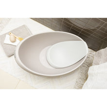 Load image into Gallery viewer, Bubble Cuddle Baby Bath with Bath Seat - Taupe