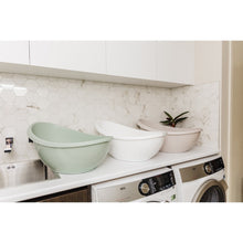 Load image into Gallery viewer, Bubble Cuddle Baby Bath with Bath Seat - Sage