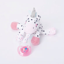 Load image into Gallery viewer, Bubble Pacifier Holder - Sparkle the Unicorn