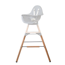 Load image into Gallery viewer, Childhome Evolu Extra Long Legs + Footrest - Natural Anthracite